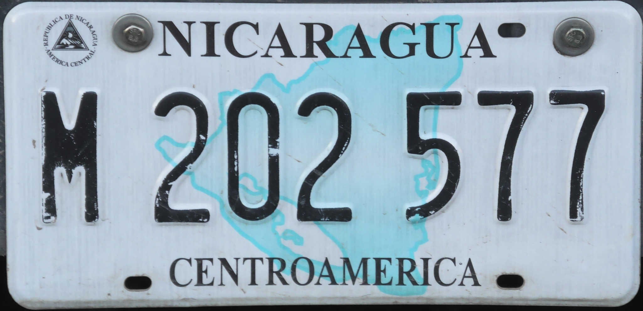 CarPlateNicaragua