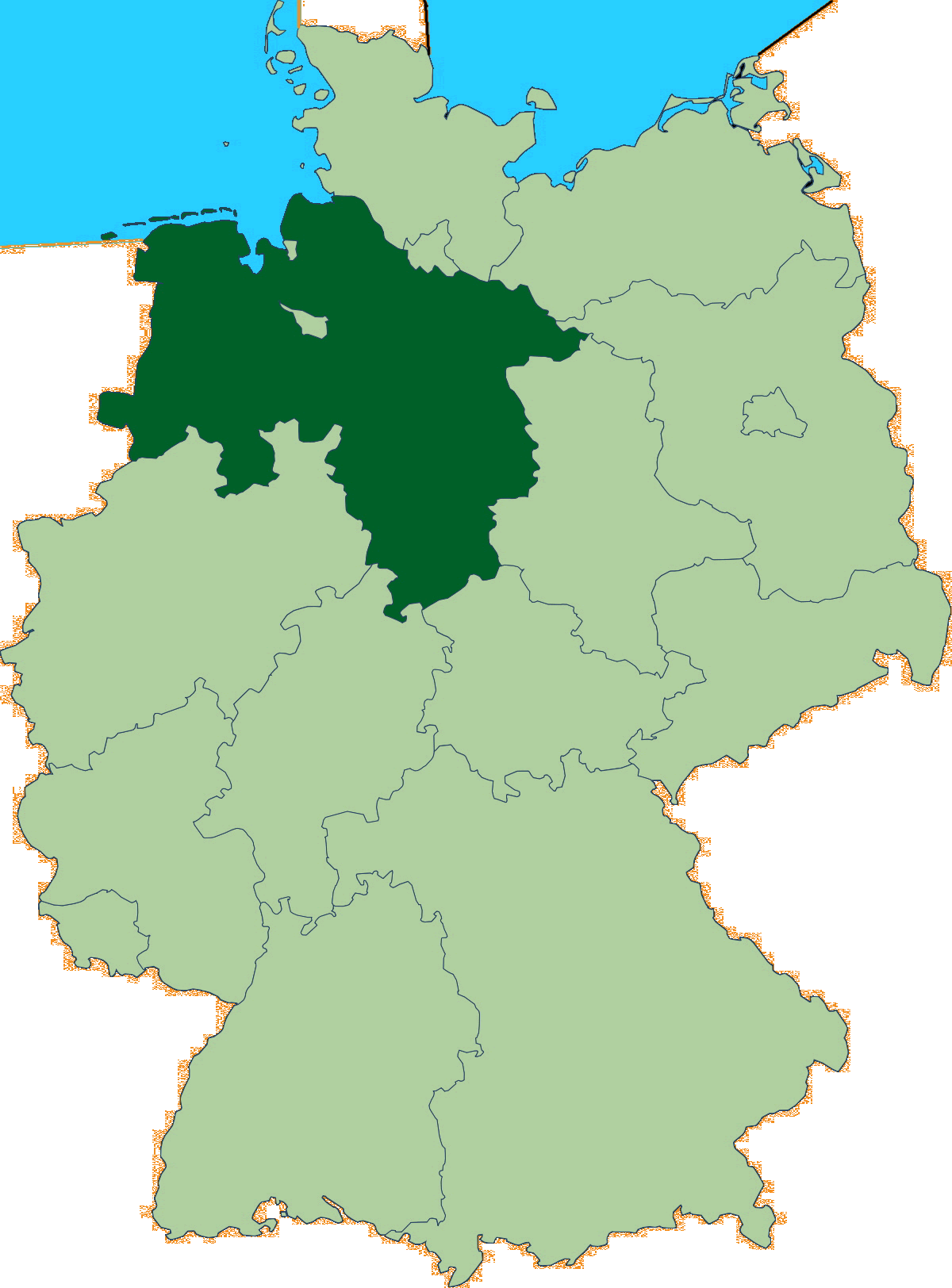Deutschland_Lage_von_Niedersachsen