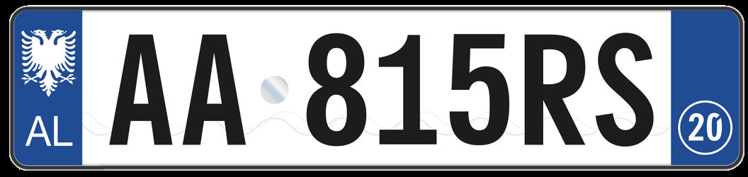 albanien-kennzeichen albanien-kennzeichen