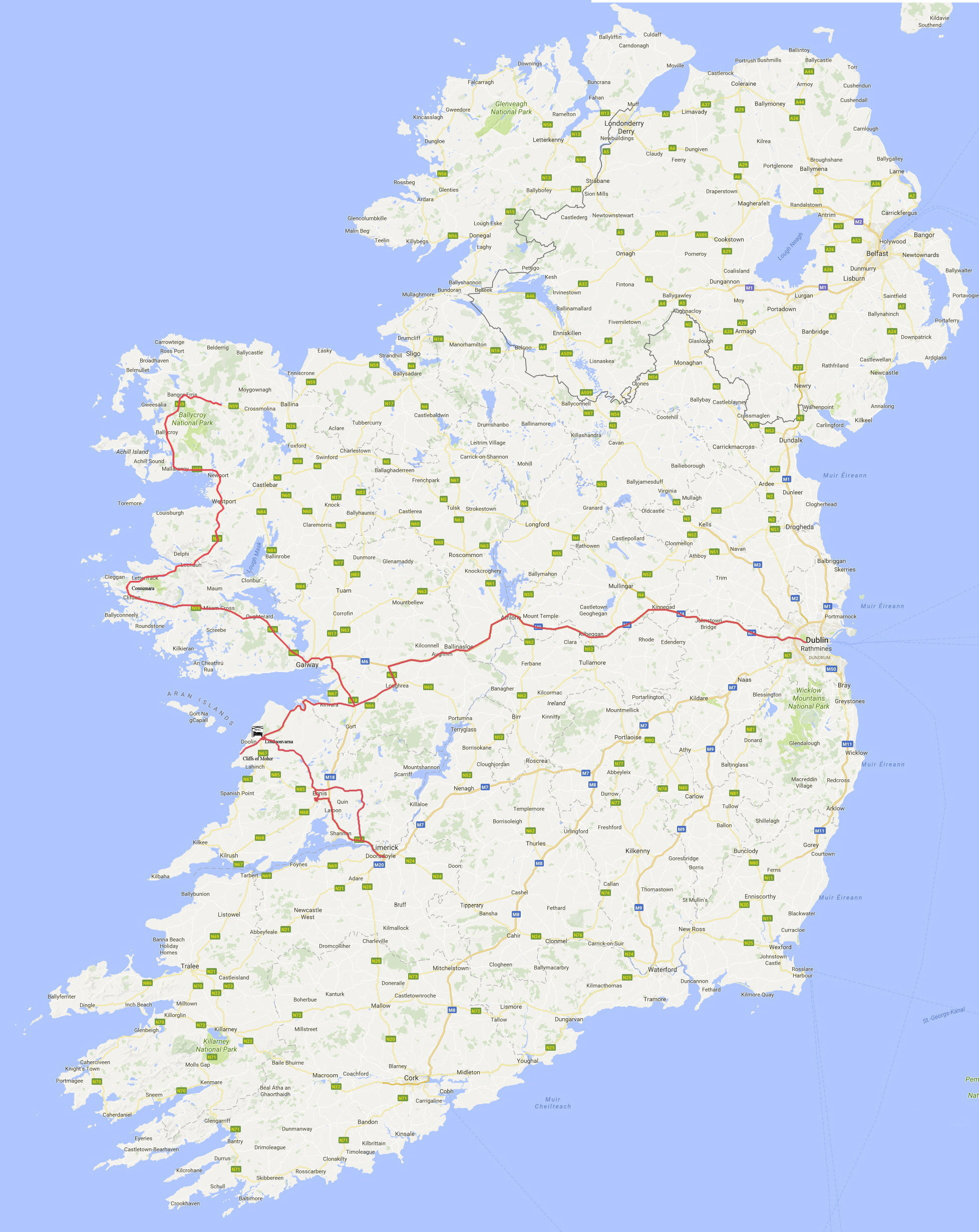 IrlandMap IrlandMap